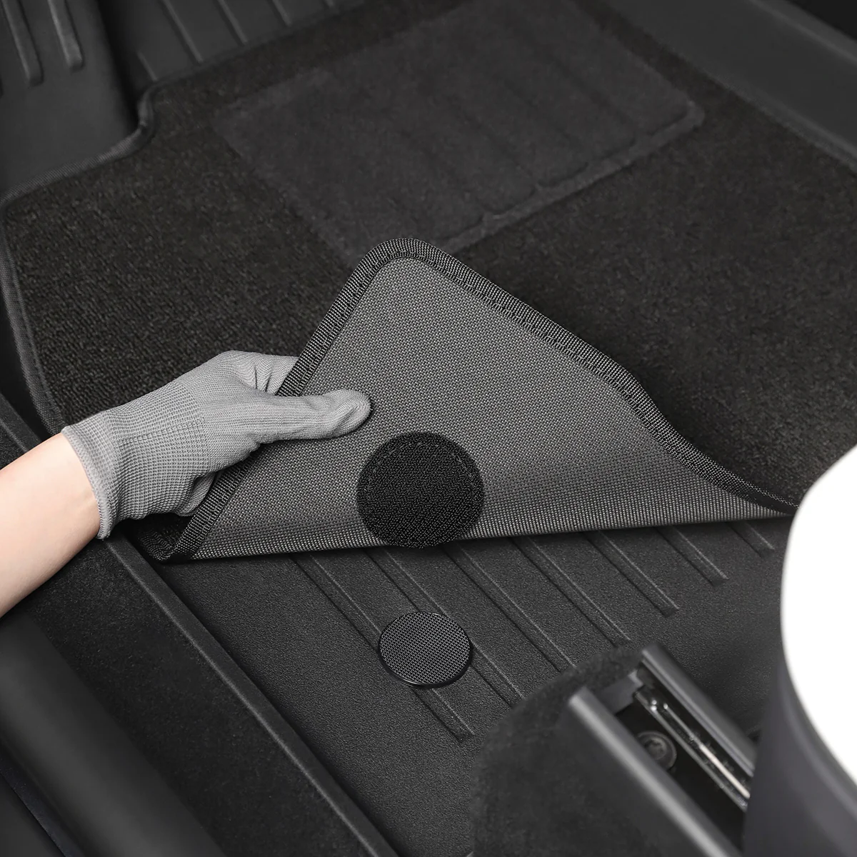 Dual-Layer Eco-Friendly All-Weather Interior Liners for Model Y Premium 2025-2026 - Image 4