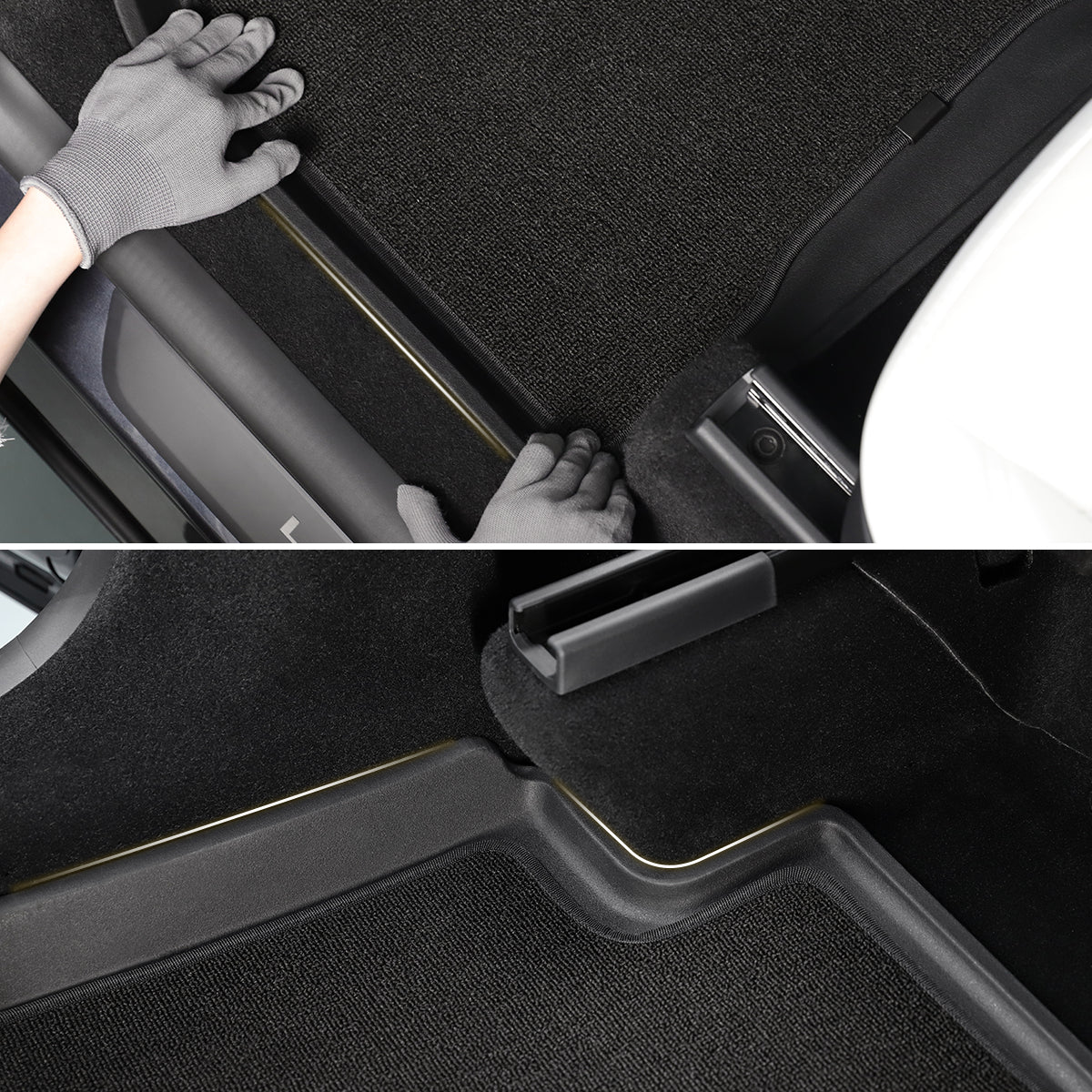 Dual-Layer Eco-Friendly All-Weather Interior Liners for Model Y Premium 2025-2026 - Image 6
