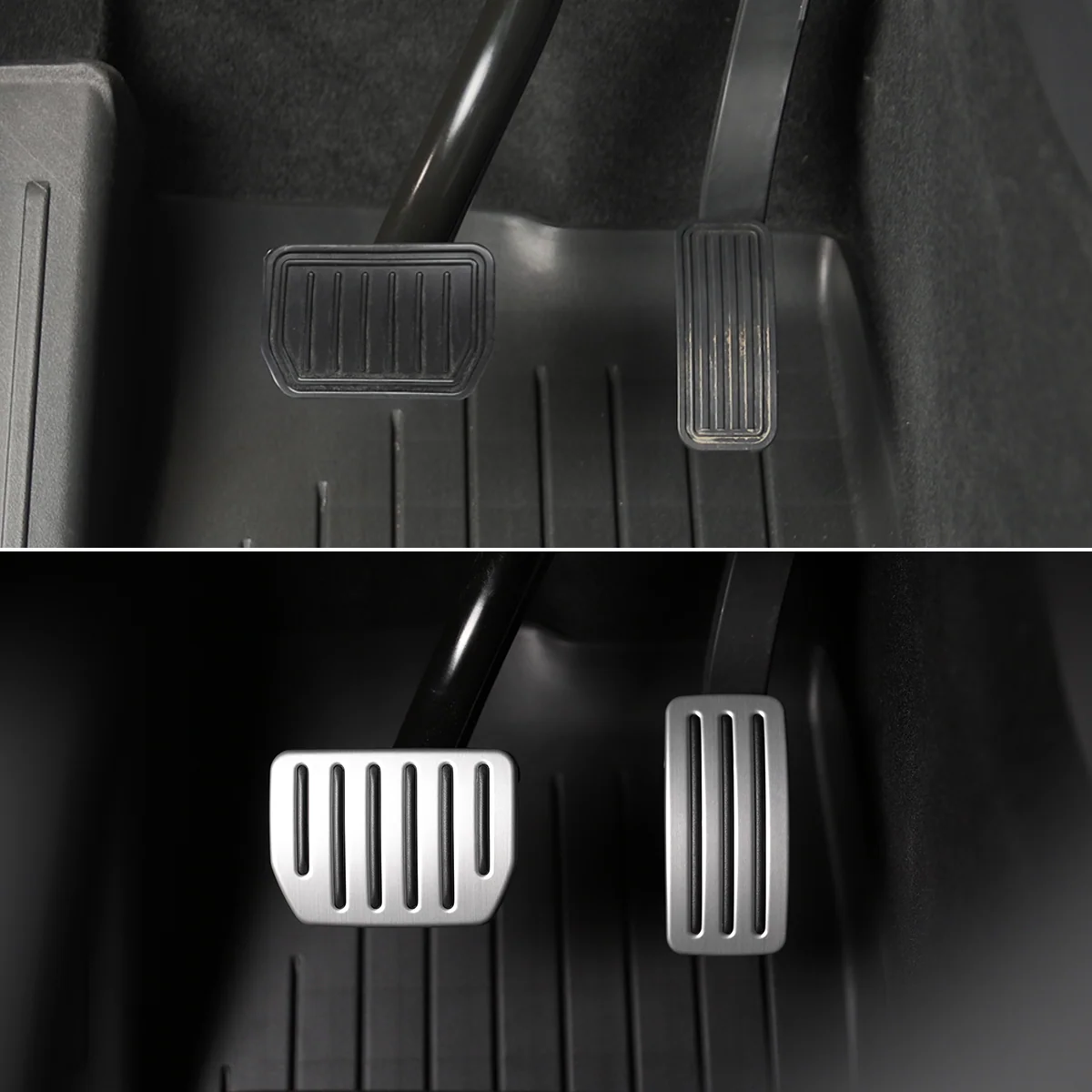 Self-flip Lock Aluminum Performance Foot Pedal Set for Tesla Model 3/Y - Image 6