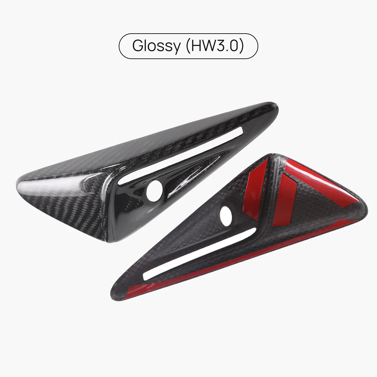 TPARTS Real Carbon Fiber Side Camera Cover for Tesla - Image 10