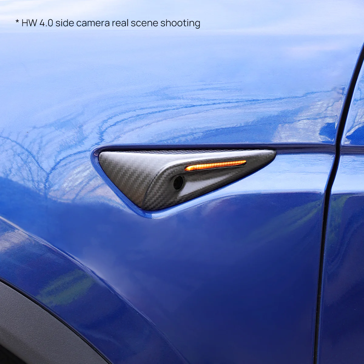 TPARTS Real Carbon Fiber Side Camera Cover for Tesla - Image 14