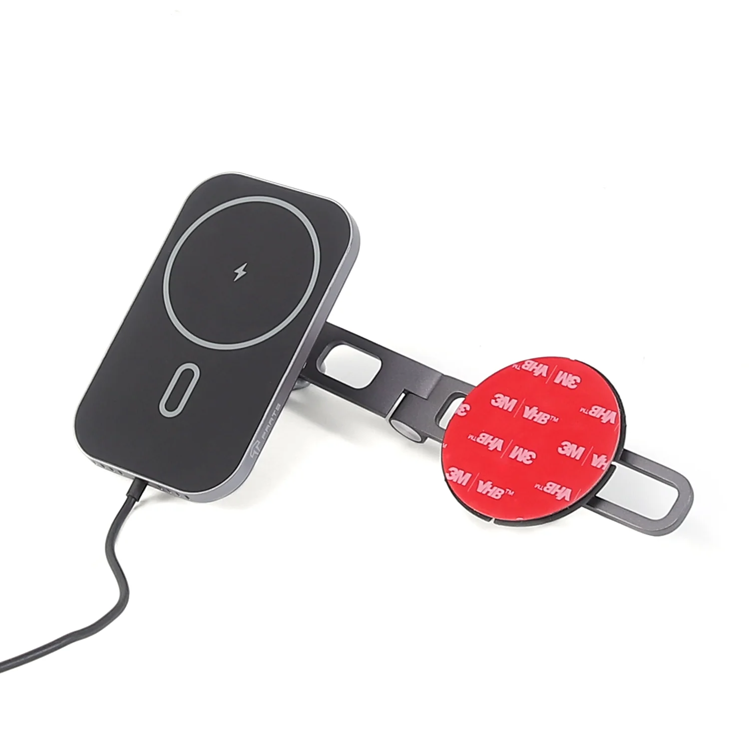 Foldable Cellphone Holder-MagSafe Charging Mount for Tesla Model 3/S/X/Y - Image 3