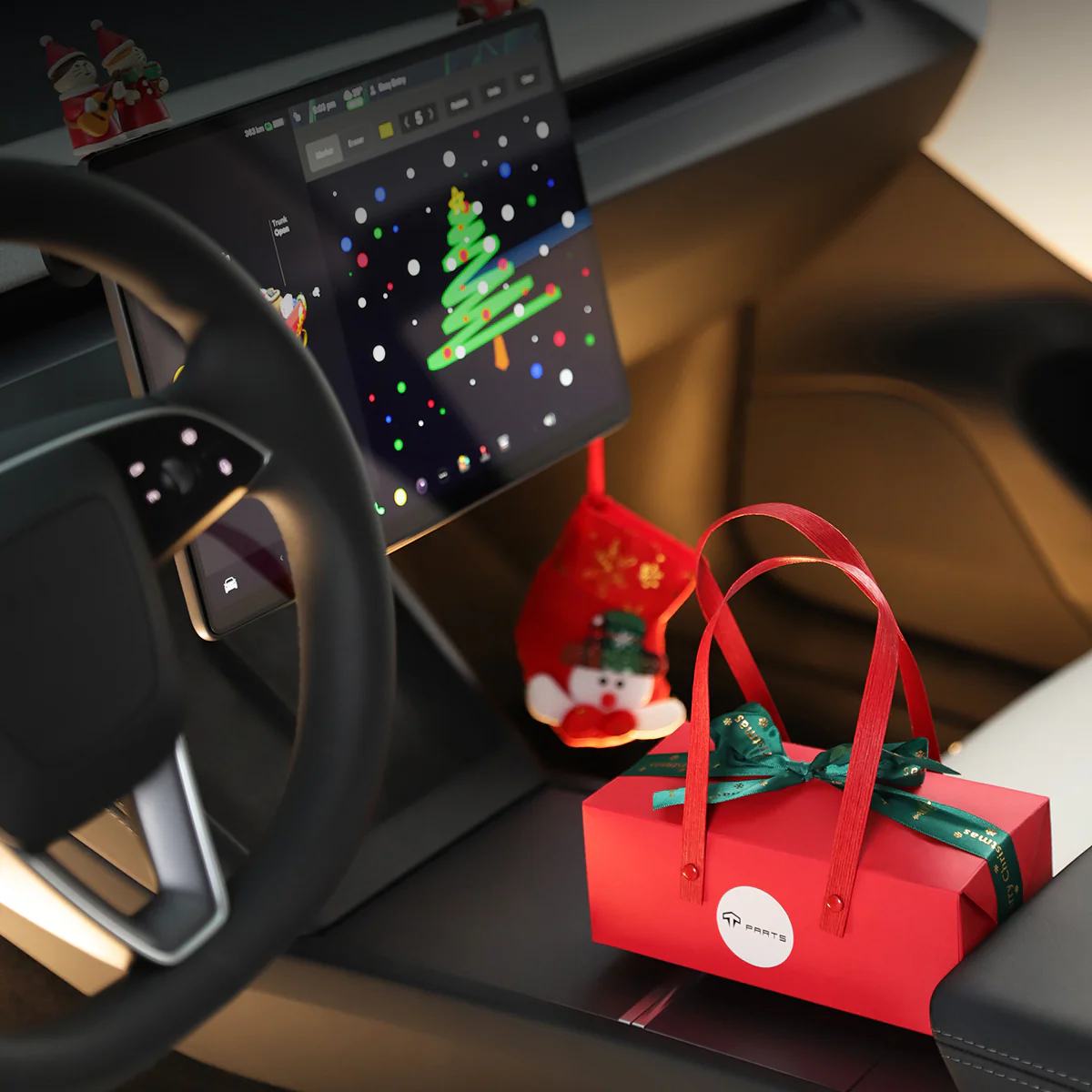 Christmas Decor Kit For Tesla - Image 3