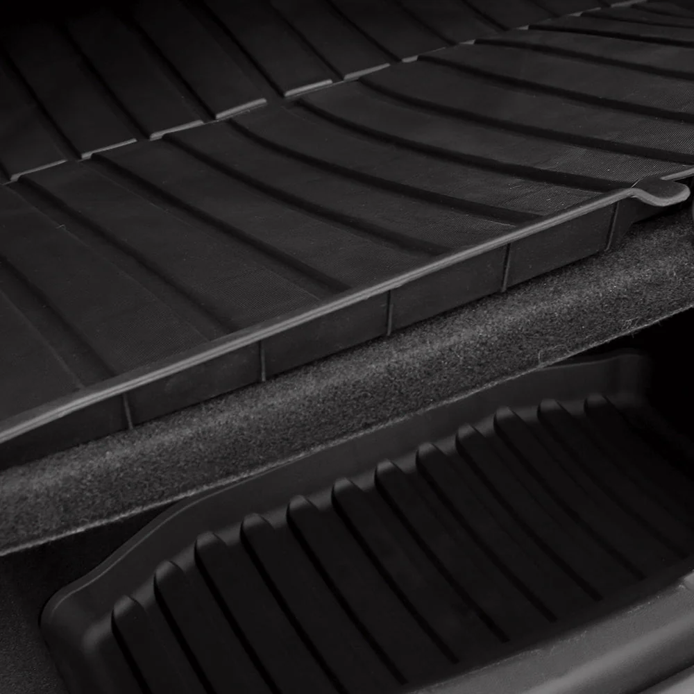 All-Weather Cargo Liners Set with Seats Back Protector Mats for Tesla Model 3 - Image 8