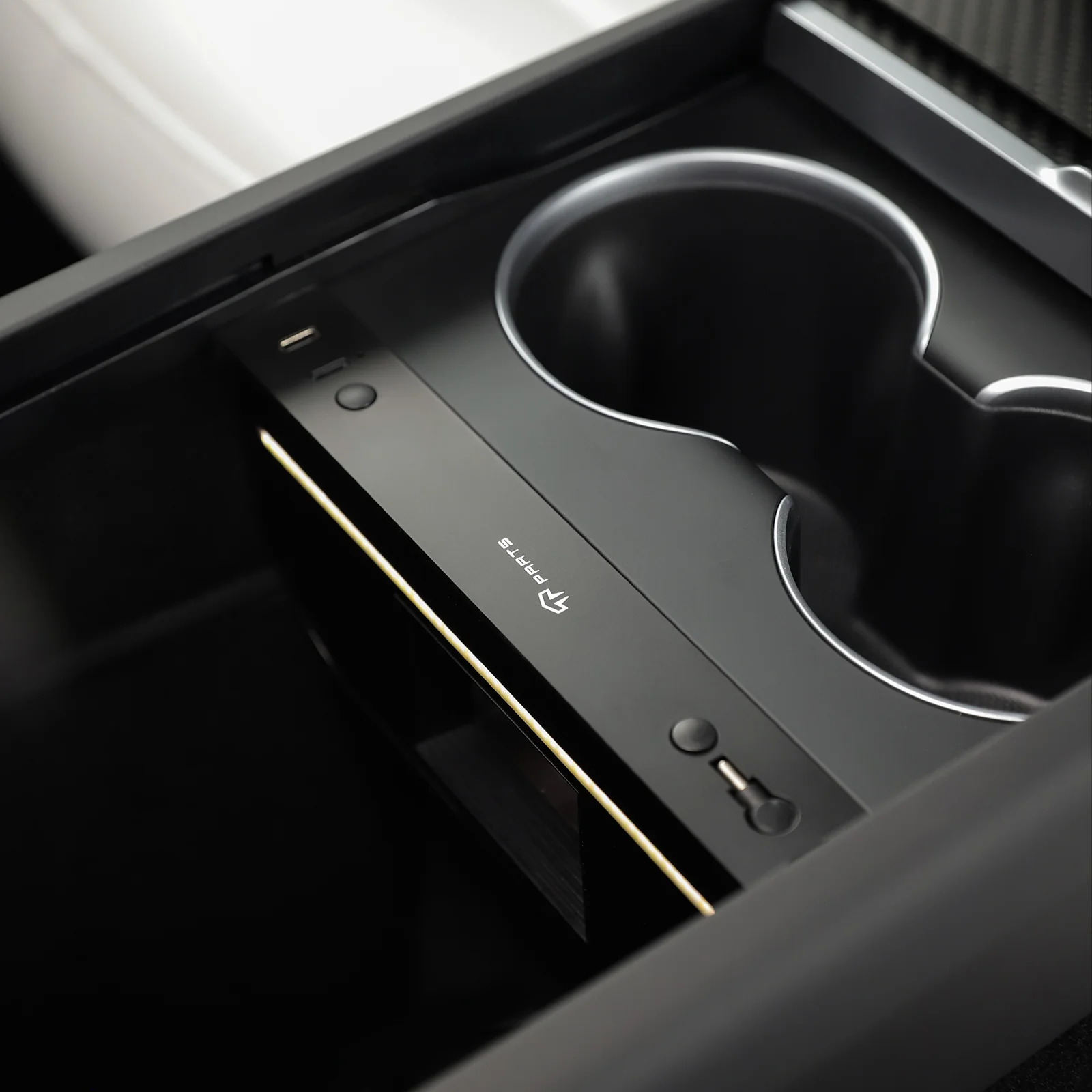 Muti-Ports Hidden Center Console USB Charging Hub for Tesla Model 3 Premium 2024-2026/Model Y Premium 2025-2026 - Image 11