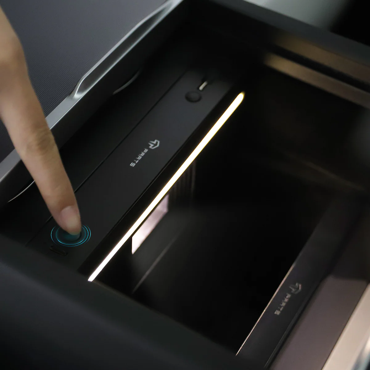 Muti-Ports Hidden Center Console USB Charging Hub for Tesla Model 3 Premium 2024-2026/Model Y Premium 2025-2026 - Image 7