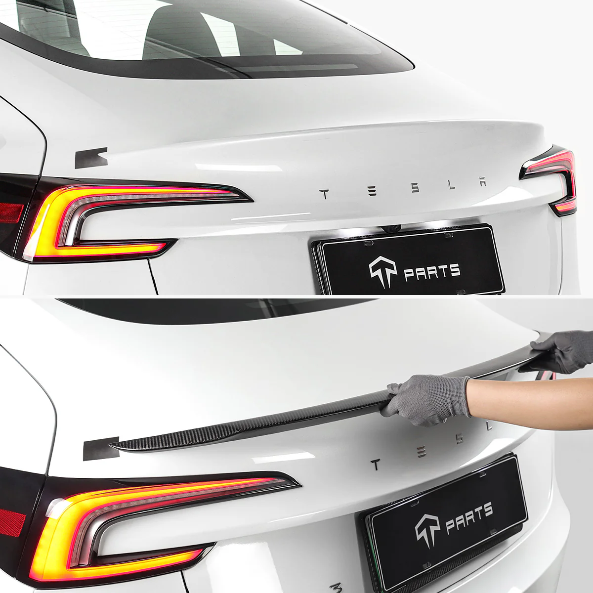 Real Carbon Fiber Performance Spoiler for Model 3 Premium 2024-2026 - Image 6