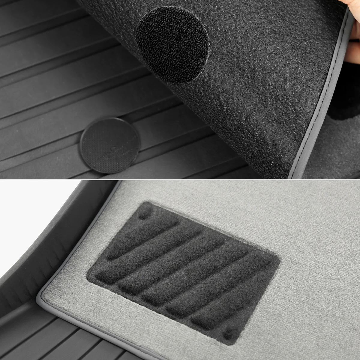 Dual-Layer Eco-Friendly All Weather Interior Liners for Tesla Model Y & Model 3 - Image 13