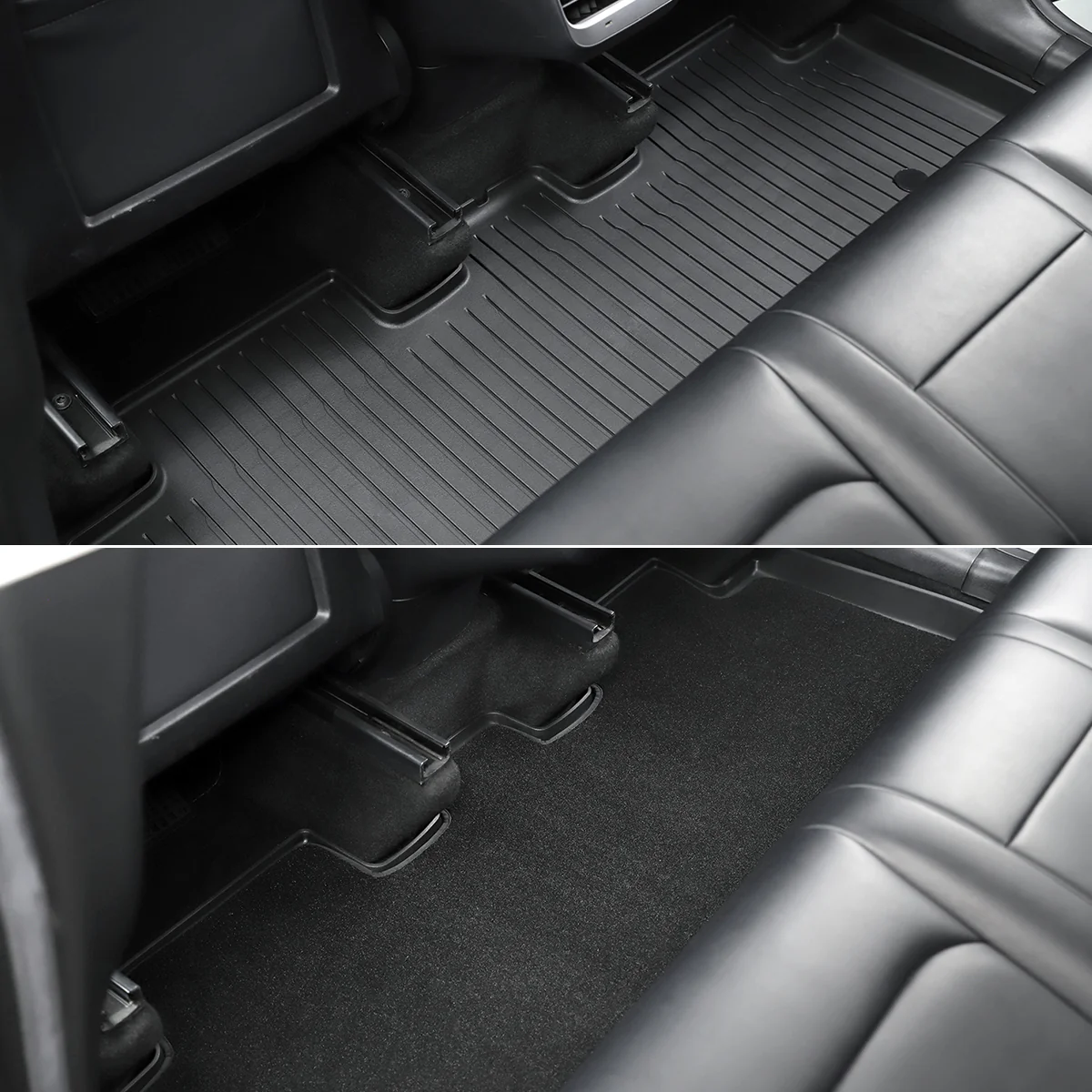 Dual-Layer Eco-Friendly All Weather Interior Liners for Tesla Model Y & Model 3 - Image 4