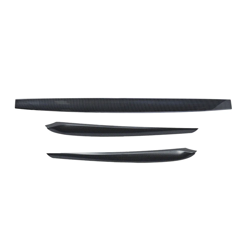 Carbon Fiber Dashboard Cover Wrap & Inner Front Door Trim for Model 3/Y - Image 11