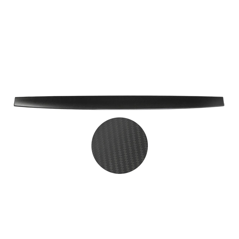 Carbon Fiber Dashboard Cover Wrap & Inner Front Door Trim for Model 3/Y - Image 14