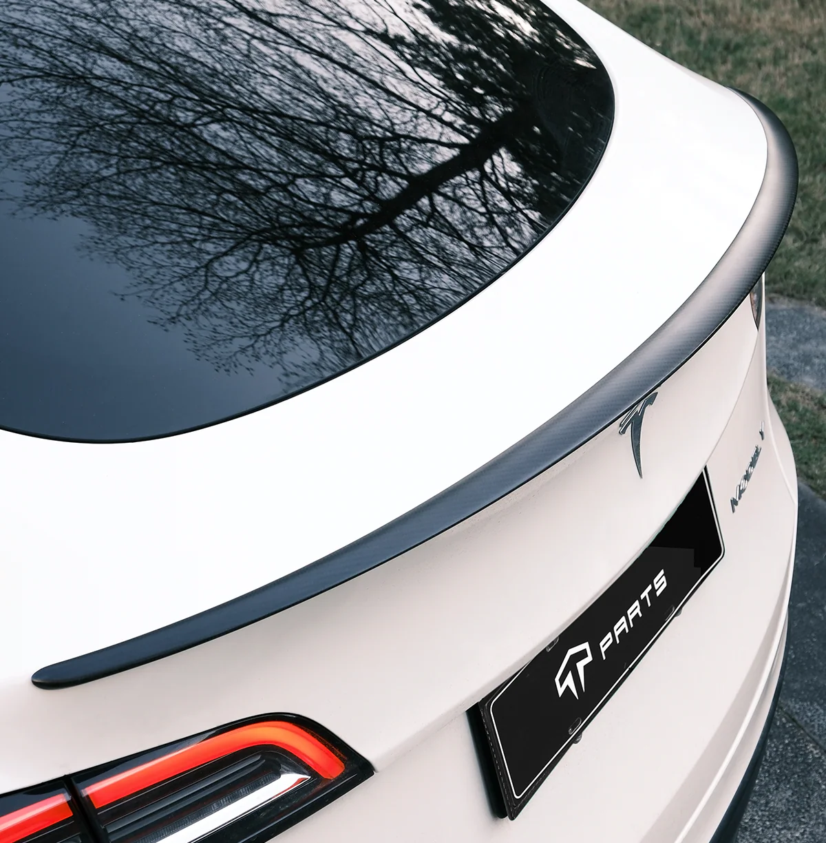Real Carbon Fiber Performance Spoiler for Model 3/Y - Image 3
