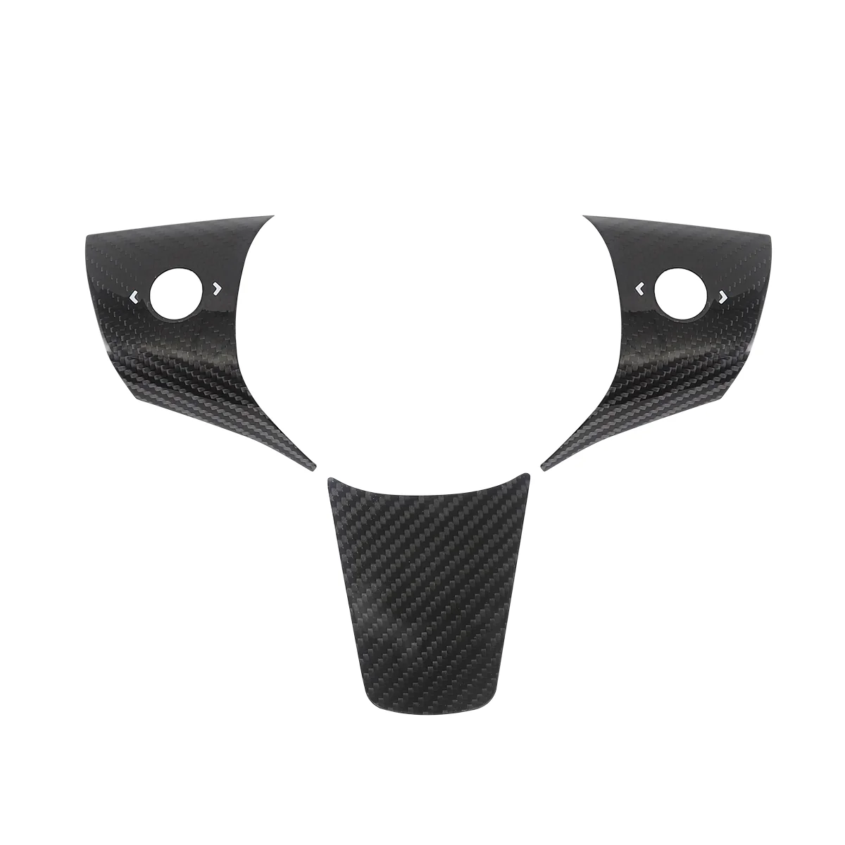 Real Carbon Fiber Steering Wheel Cover for Model 3/Y - Image 13
