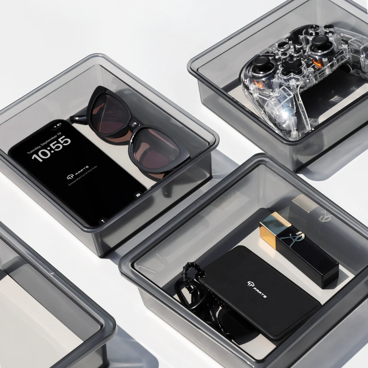 Armrest Clear Storage Box/Gen 2.0 Console Clear Storage Drawer for Model 3/Y - Image 5