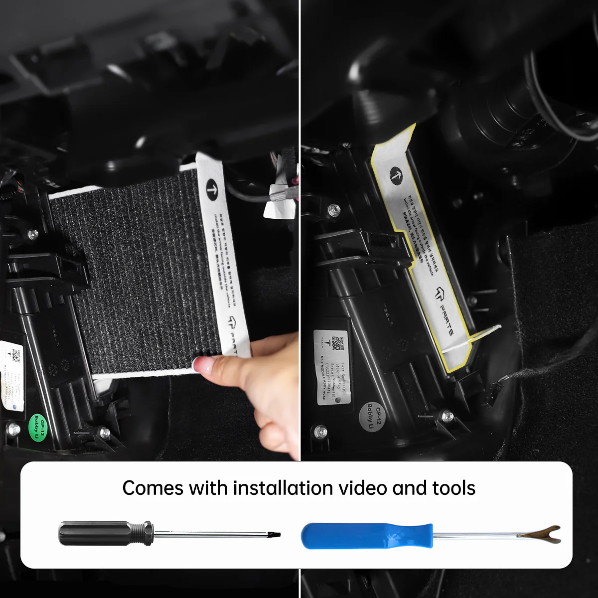 HEPA Activated Carbon Air Filter for Model 3/Y - Image 6