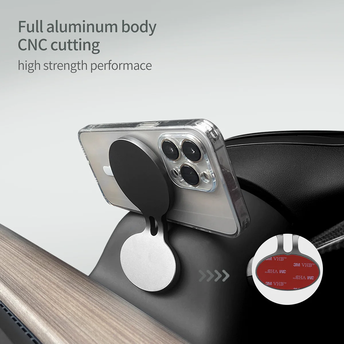 TPARTS Steering Wheel HUD Magsafe Charger Mount (Charger Not Included) - Image 6