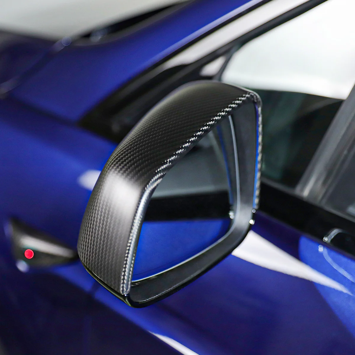 Real Carbon Fiber Side View Mirror Covers for Tesla Model S/X - Image 6