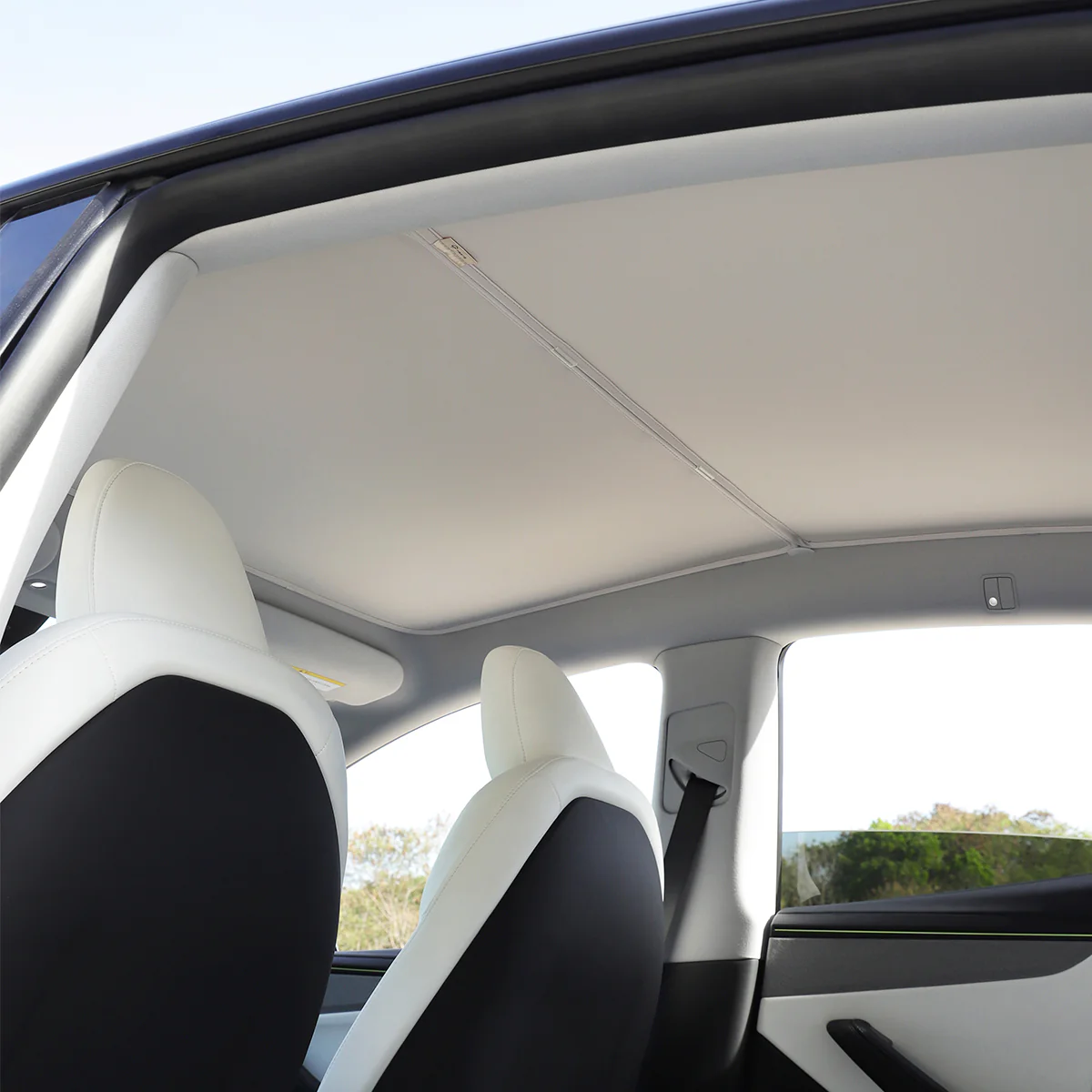 Glass Roof Sunshade for Tesla Model Y (2021-2024 / Premium 2025-2026) - Image 3