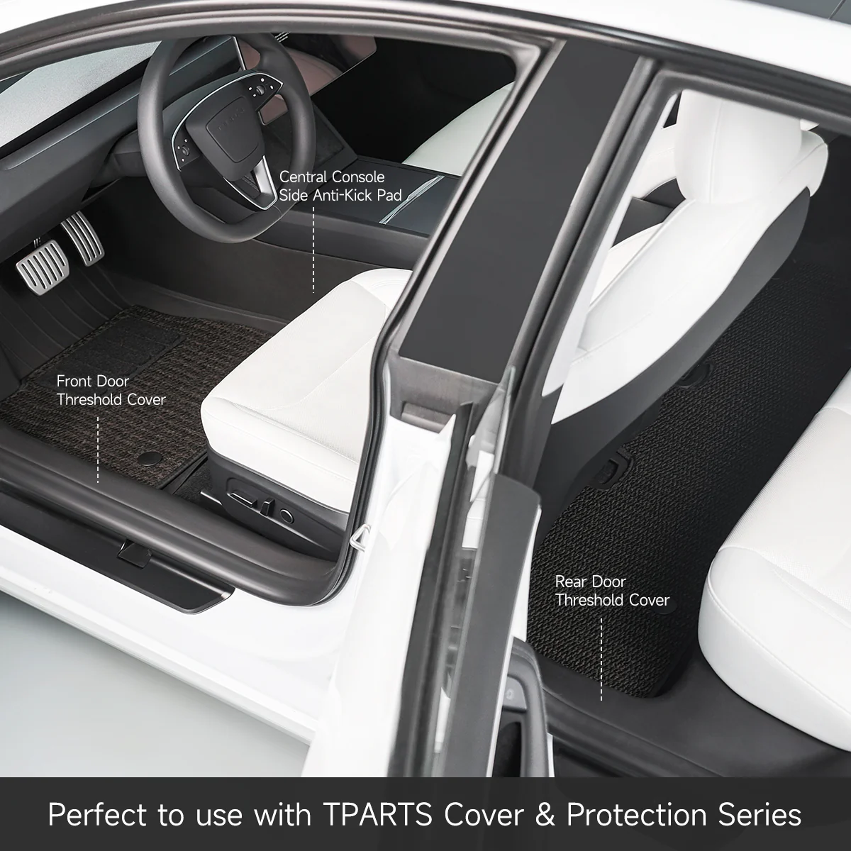 Center Console Side Panel Anti-Kick Pad - Image 9