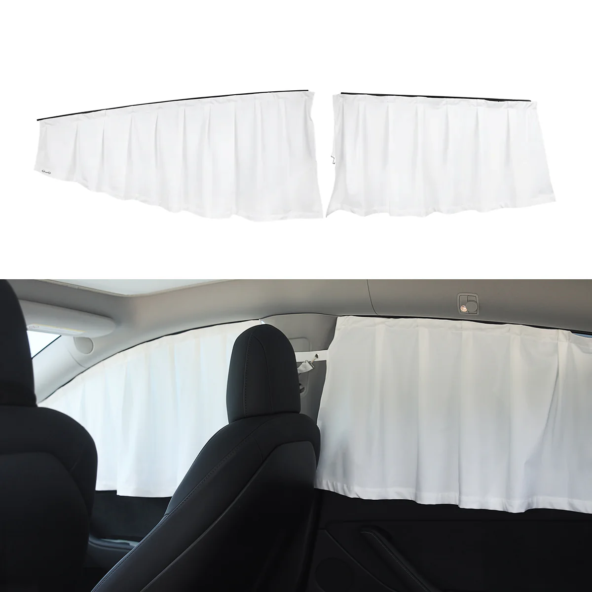 Side Window Sunshade Curtain for Tesla Model 3/Y - Image 4
