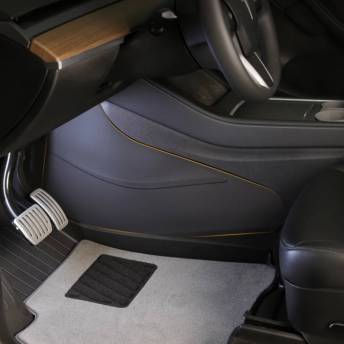 Console Side Anti-Kick Pad for Tesla Model 3 & Y - Image 5