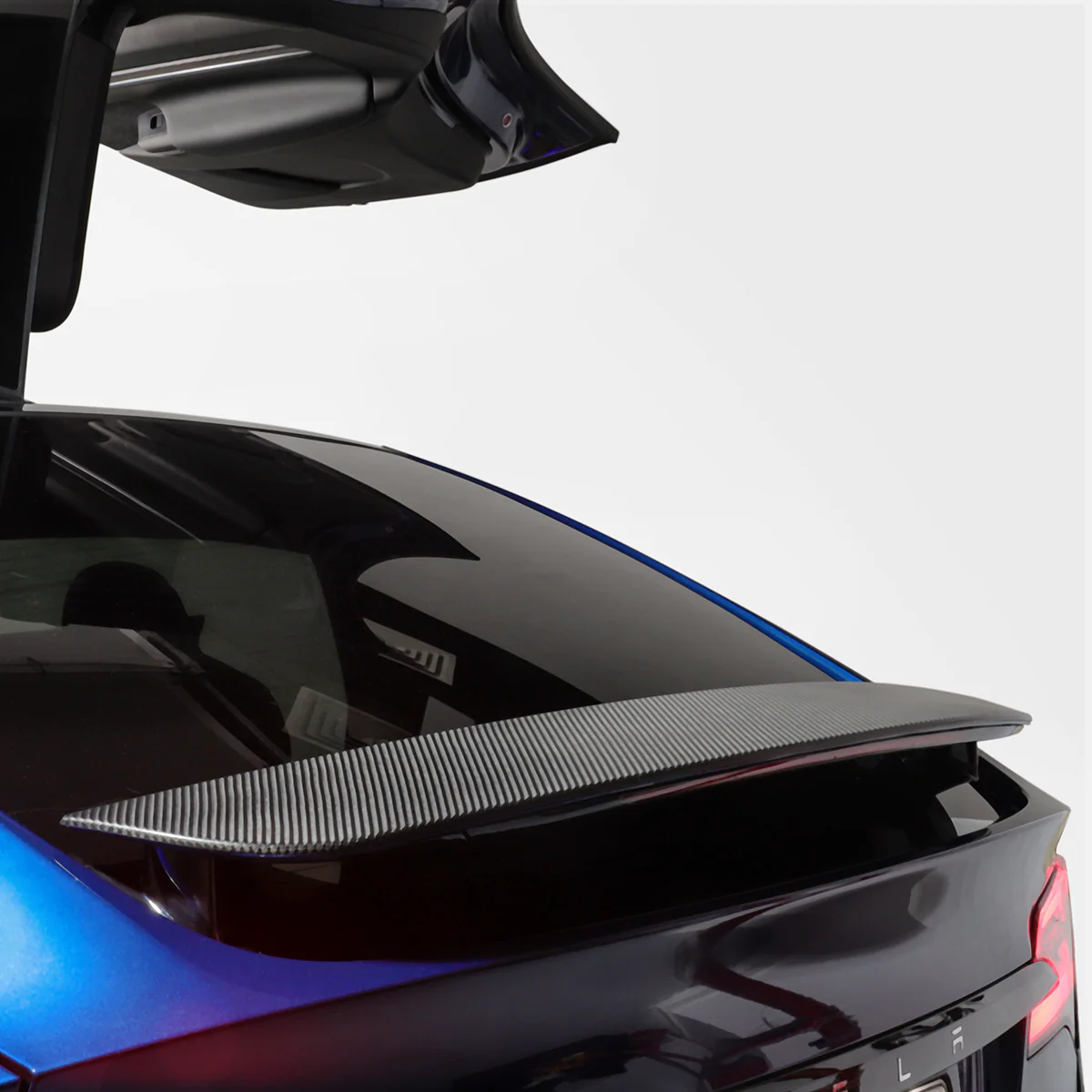 TPARTS Real Carbon Fiber Performance Spoiler for Tesla Model X(2018-2024) - Image 6